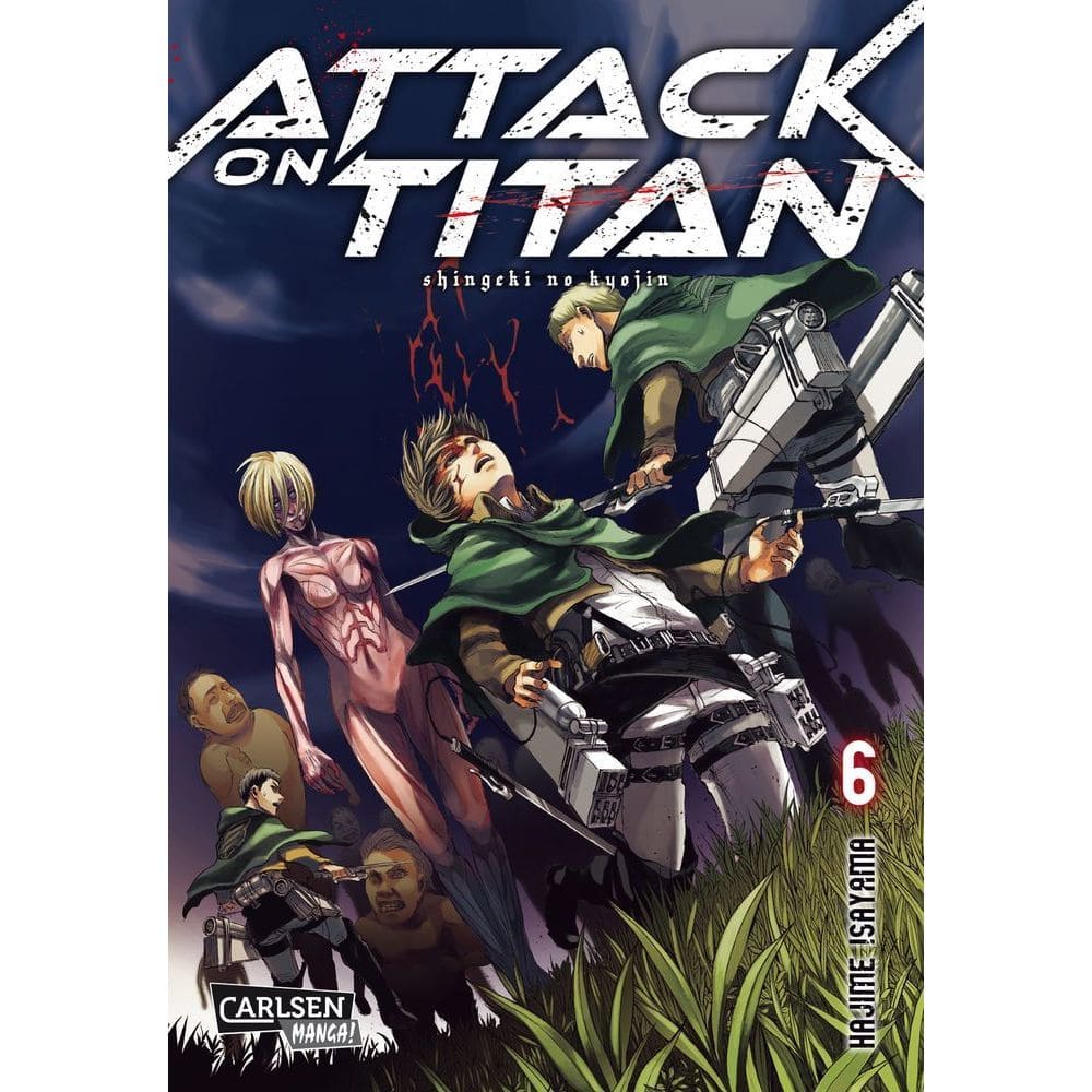 God of Cards: Attack on Titan Manga Band 6 Deutsch Produktbild