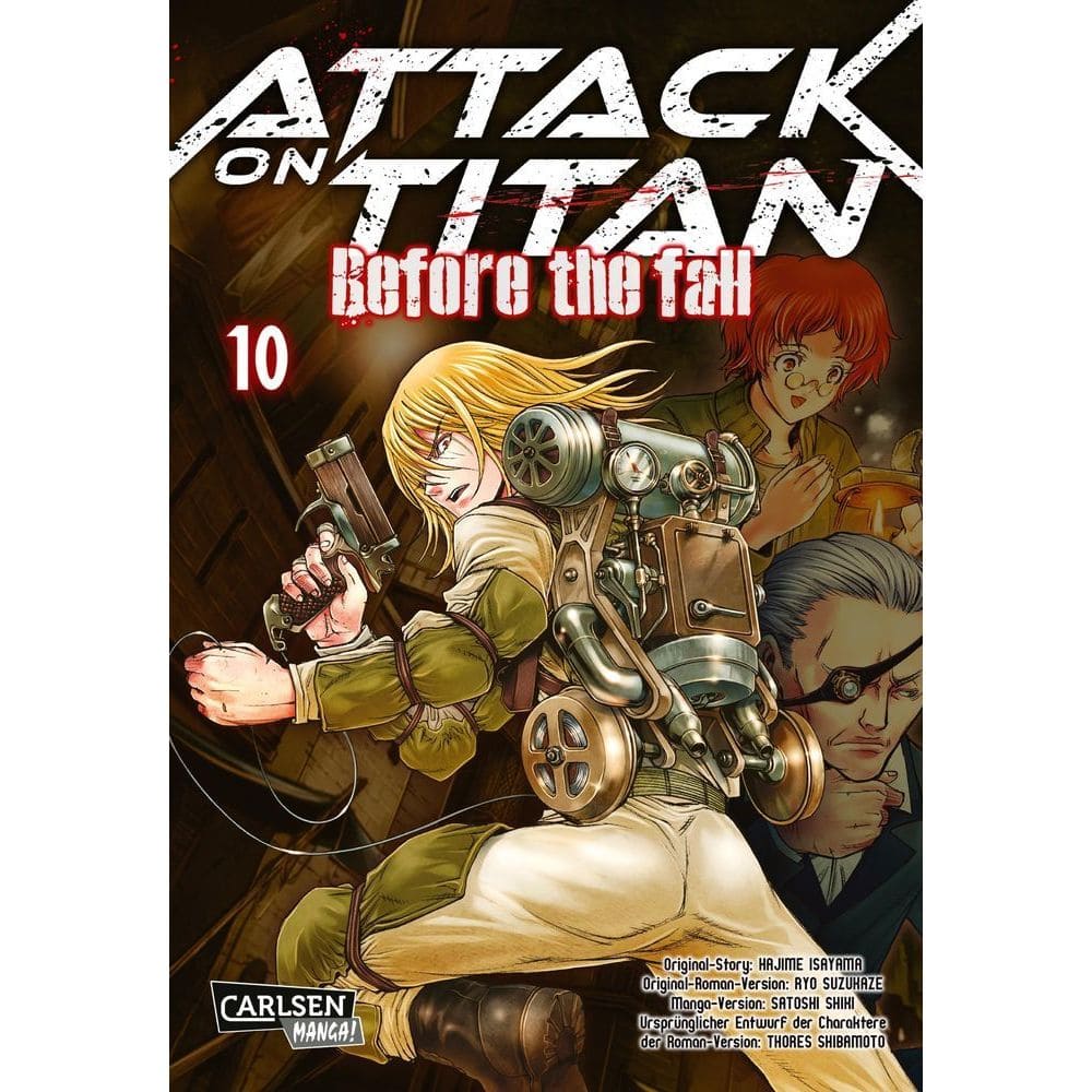 God of Cards: Attack on Titan Manga Before the Fall - Band 10 Deutsch Produktbild