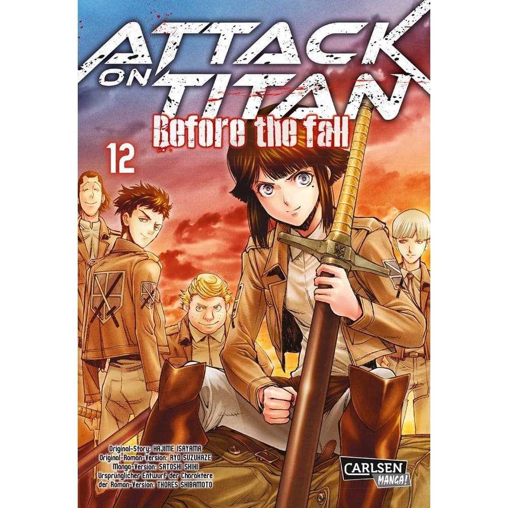 God of Cards: Attack on Titan Manga Before the Fall - Band 12 Deutsch Produktbild