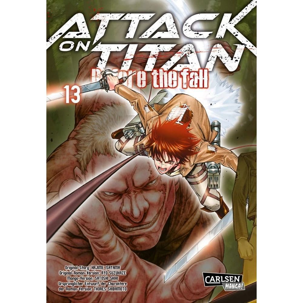 God of Cards: Attack on Titan Manga Before the Fall - Band 13 Deutsch Produktbild