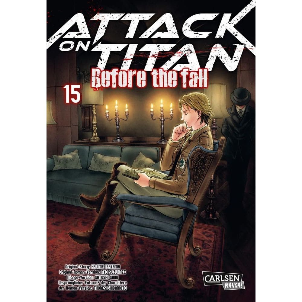 God of Cards: Attack on Titan Manga Before the Fall - Band 15 Deutsch Produktbild
