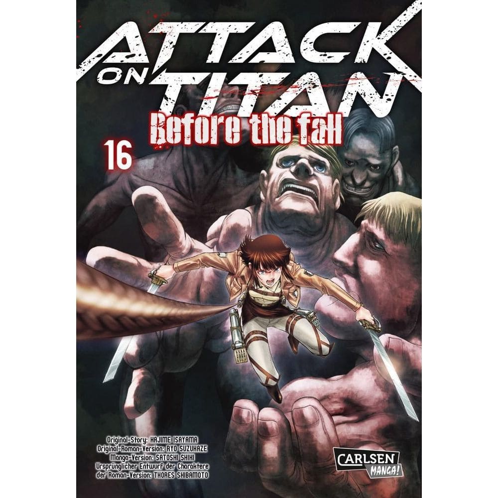 God of Cards: Attack on Titan Manga Before the Fall - Band 16 Deutsch Produktbild