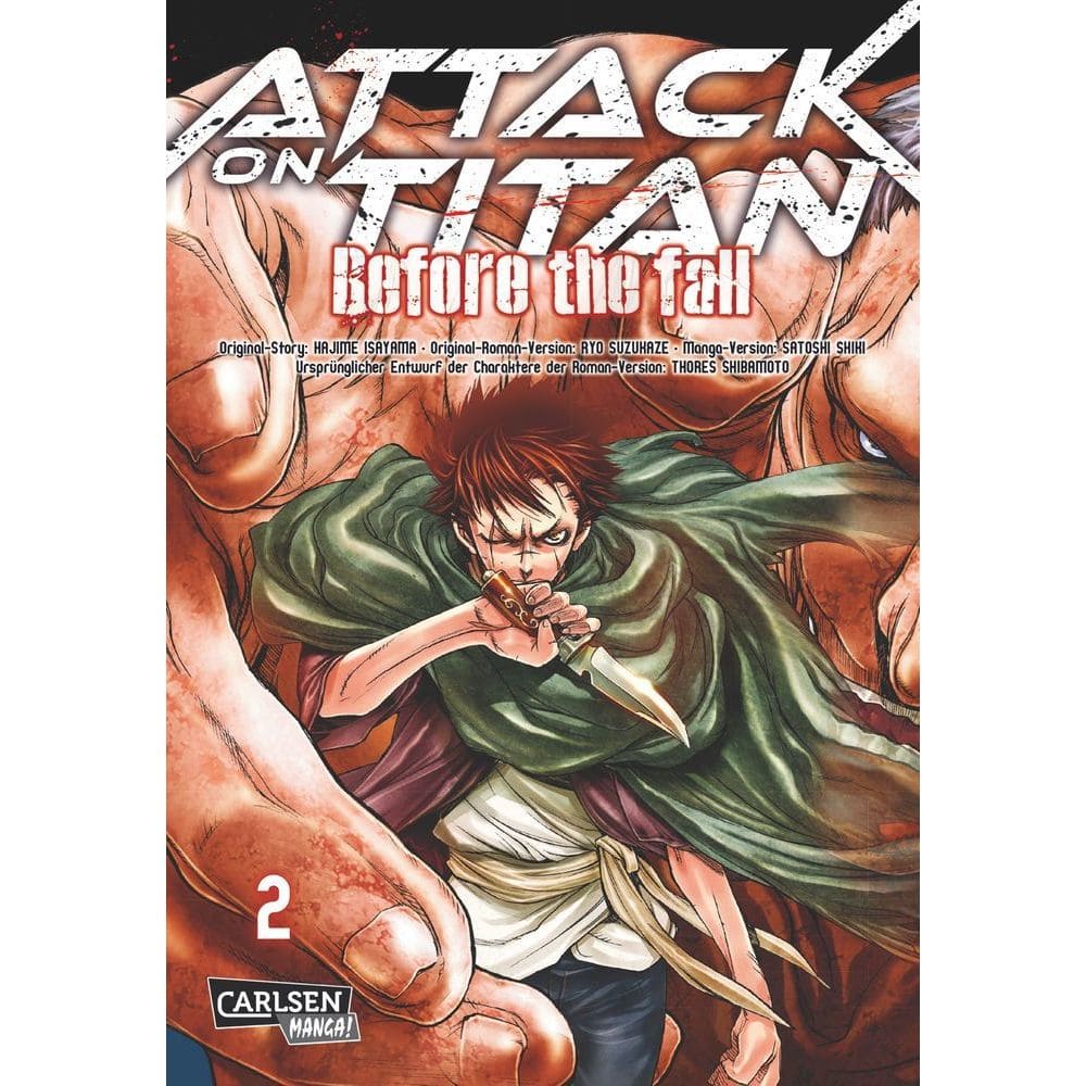 God of Cards: Attack on Titan Manga Before the Fall - Band 2 Deutsch Produktbild