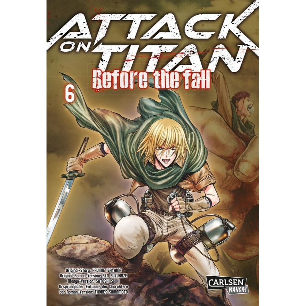God of Cards: Attack on Titan Manga Before the Fall - Band 6 Deutsch Produktbild