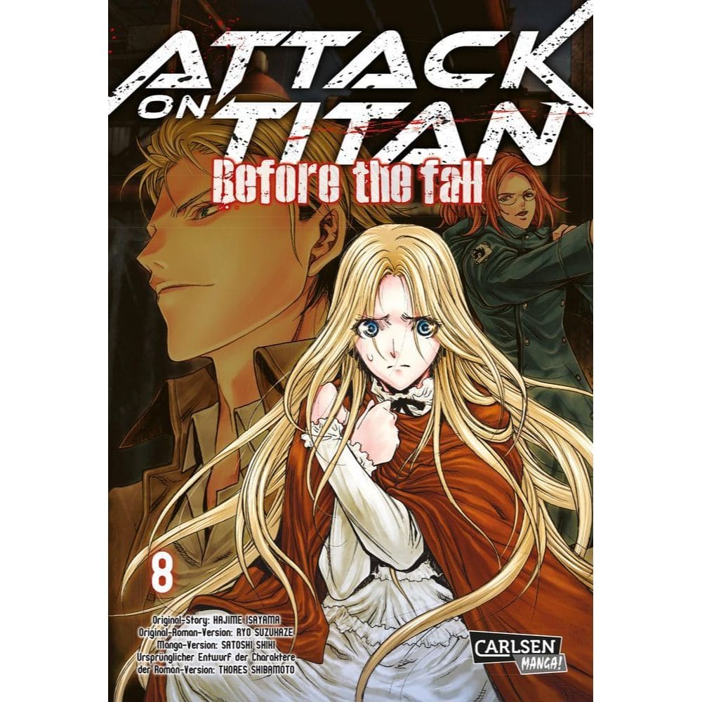 God of Cards: Attack on Titan Manga Before the Fall - Band 8 Deutsch Produktbild