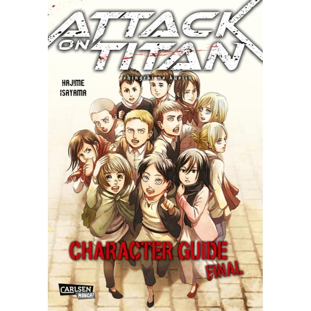 God of Cards: Attack on Titan Manga Character Guide Final Deutsch Produktbild