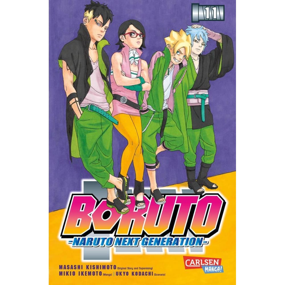God of Cards: Boruto Manga Naruto Next Generation 11 Deutsch Produktbild