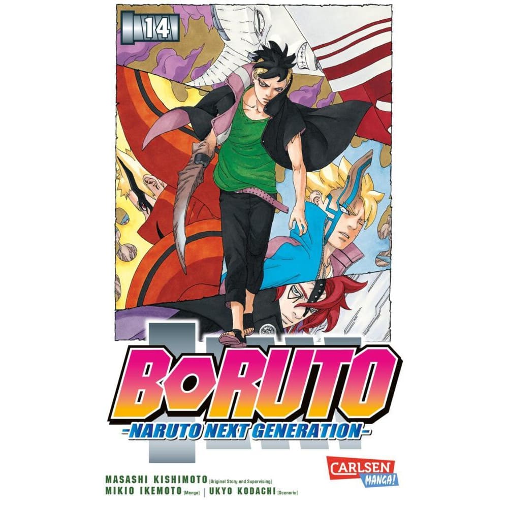 God of Cards: Boruto Manga Naruto Next Generation 14 Deutsch Produktbild