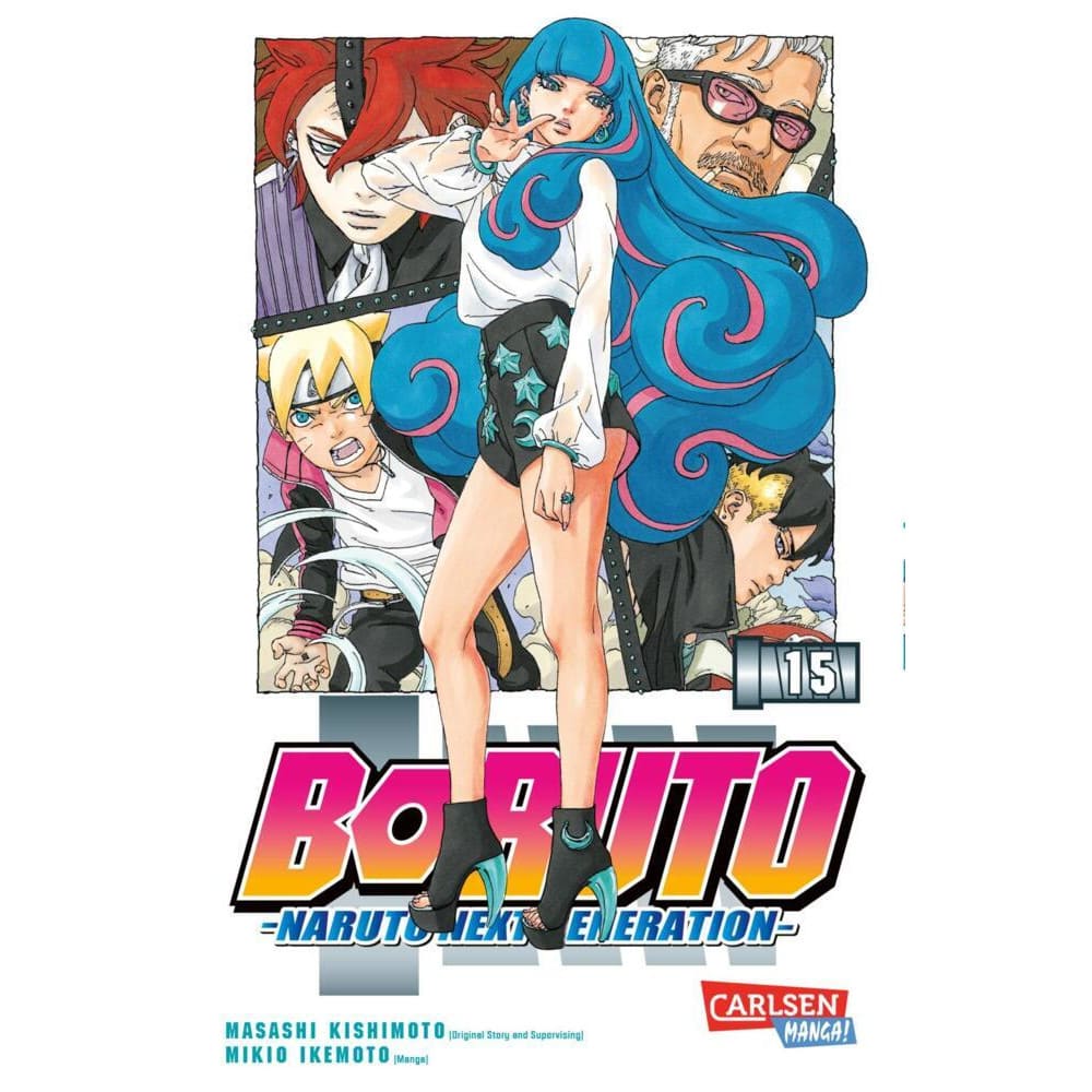 God of Cards: Boruto Manga Naruto Next Generation 15 Deutsch Produktbild