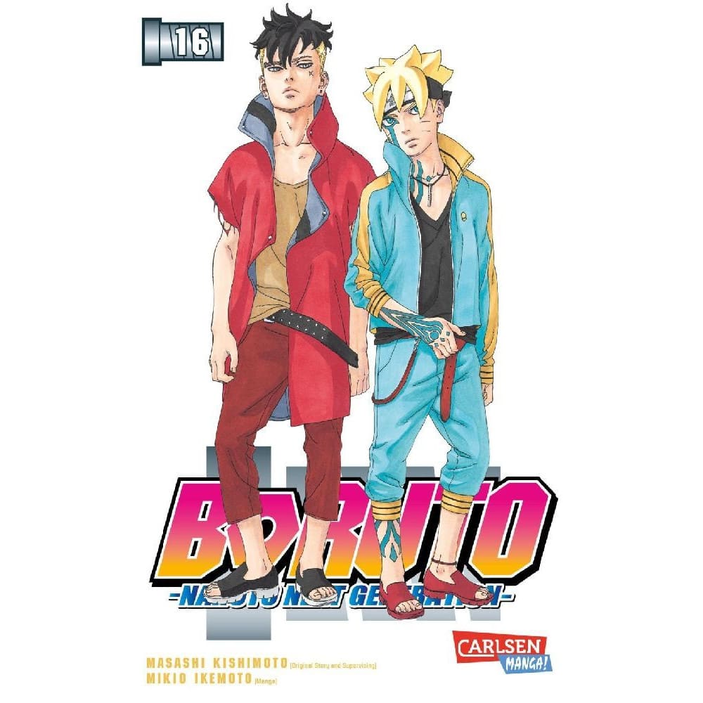 God of Cards: Boruto Manga Naruto Next Generation 16 Deutsch Produktbild