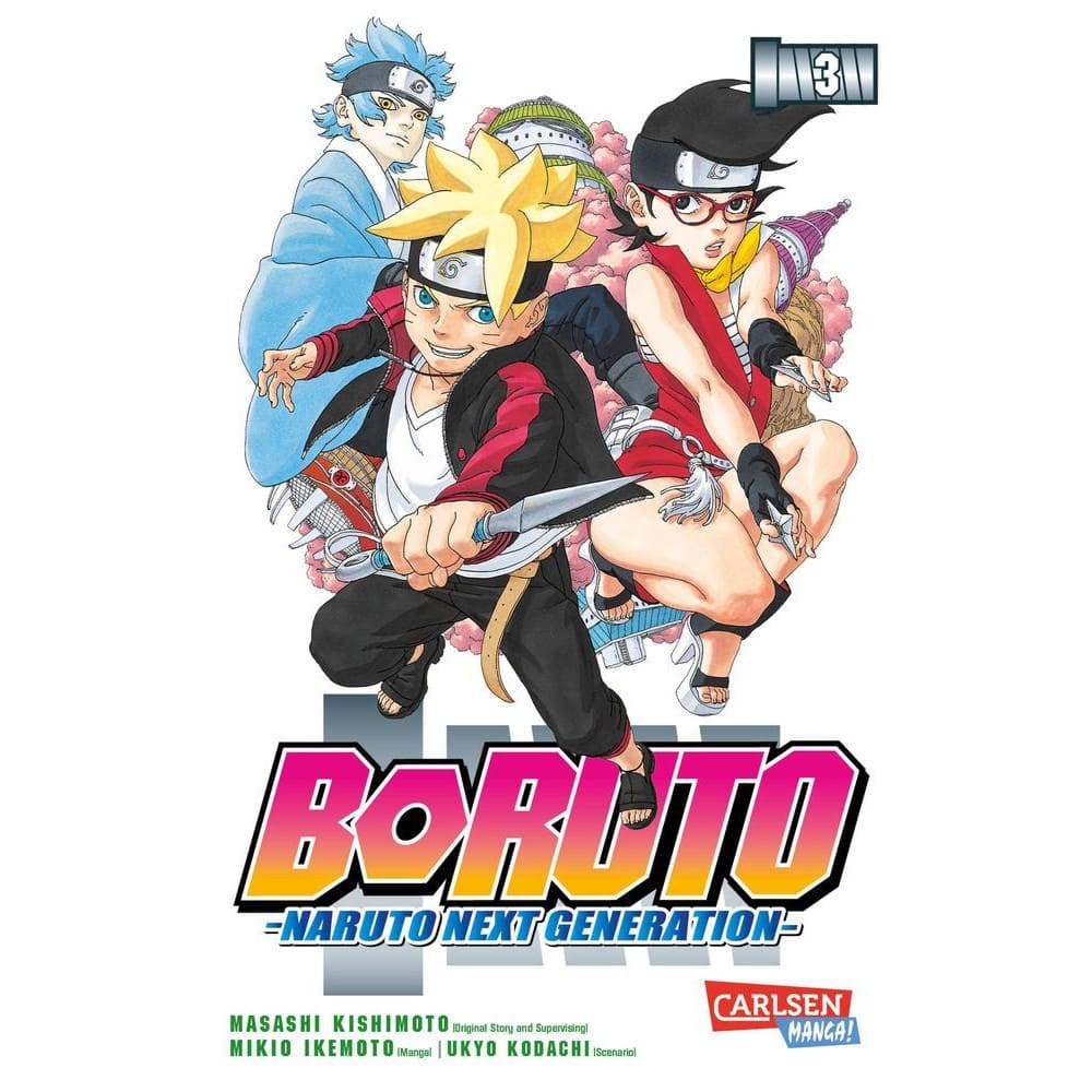 God of Cards: Boruto Manga Naruto Next Generation 3 Deutsch Produktbild