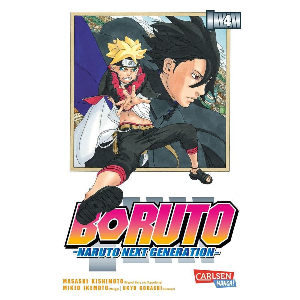 God of Cards: Boruto Manga Naruto Next Generation 4 Deutsch Produktbild