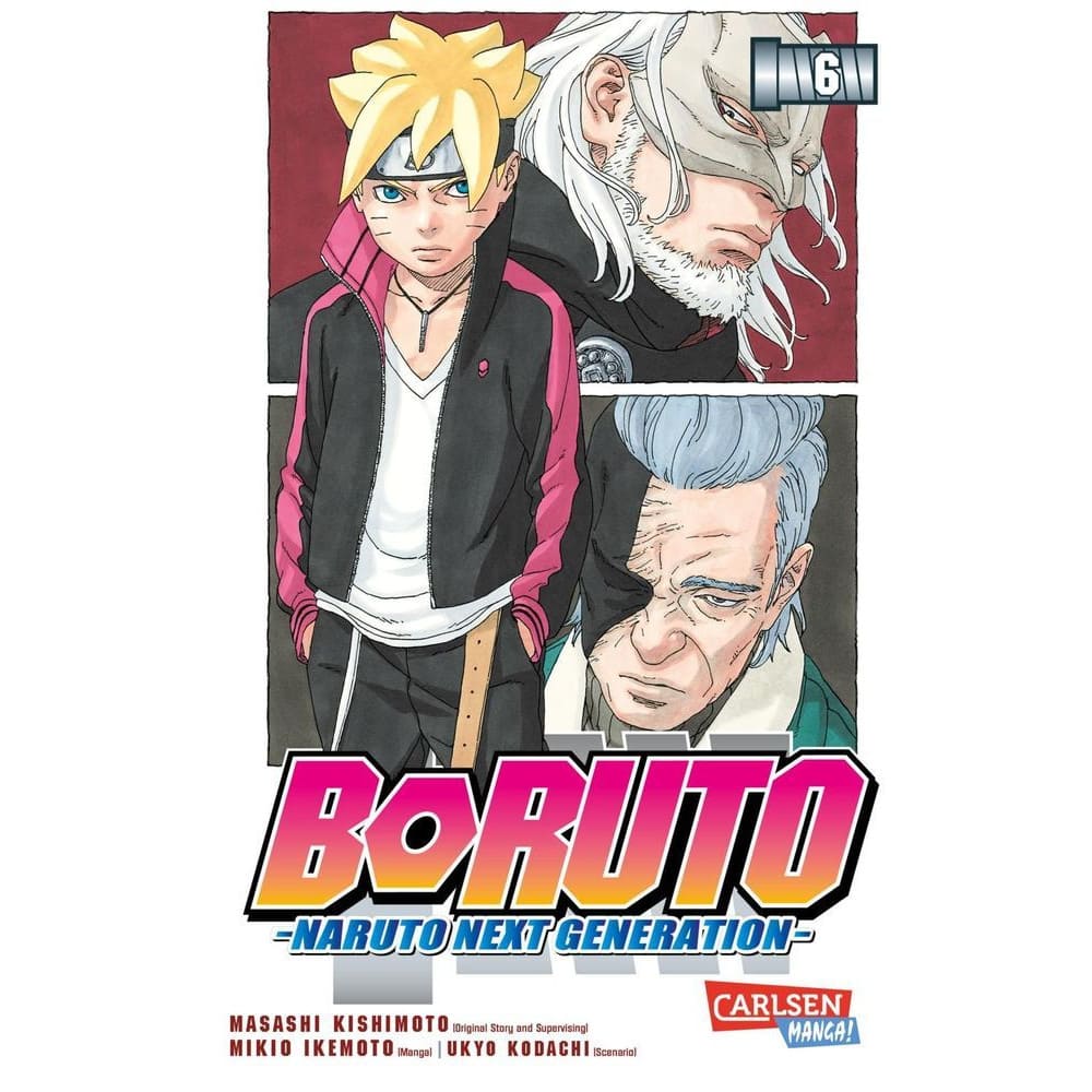 God of Cards: Boruto Manga Naruto Next Generation 6 Deutsch Produktbild