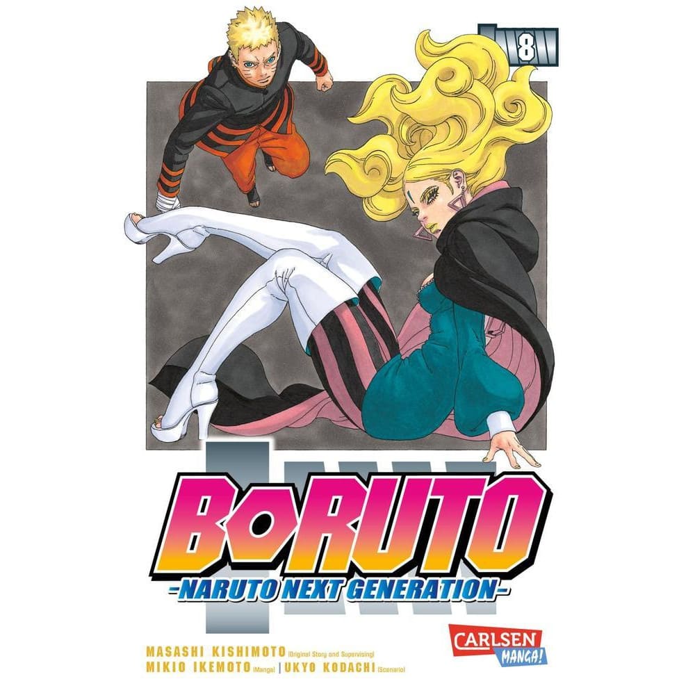 God of Cards: Boruto Manga Naruto Next Generation 8 Deutsch Produktbild