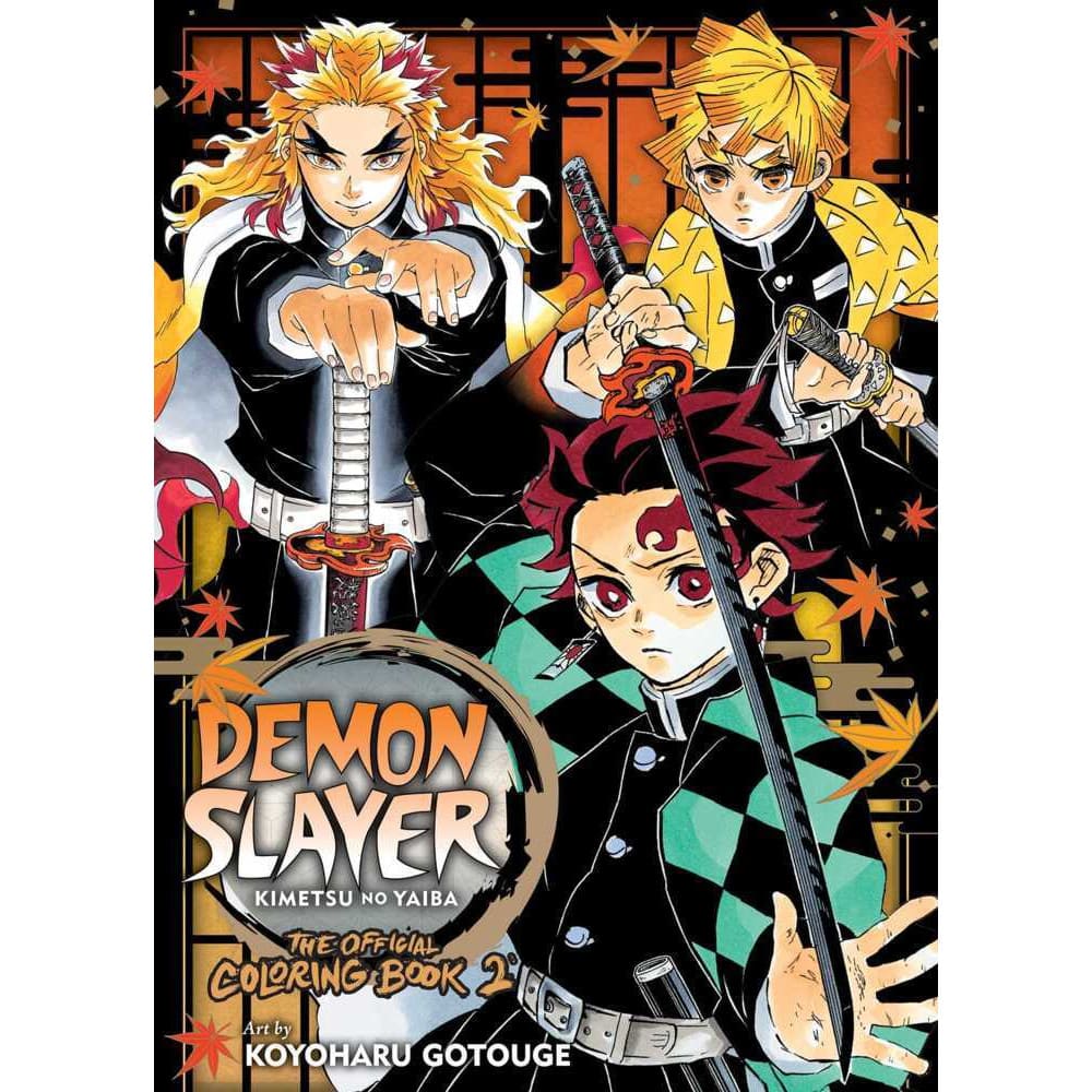 God of Cards: Demon Slayer Malbuch The Official Coloring Book Englisch 2 Produktbild