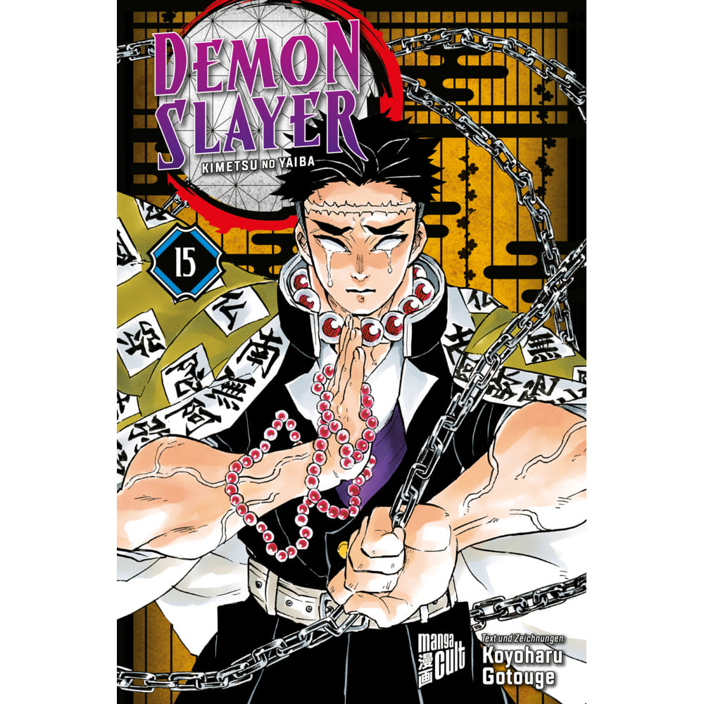God of Cards: Demon Slayer Manga Kimetsu no Yaiba 15 Deutsch Produktbild