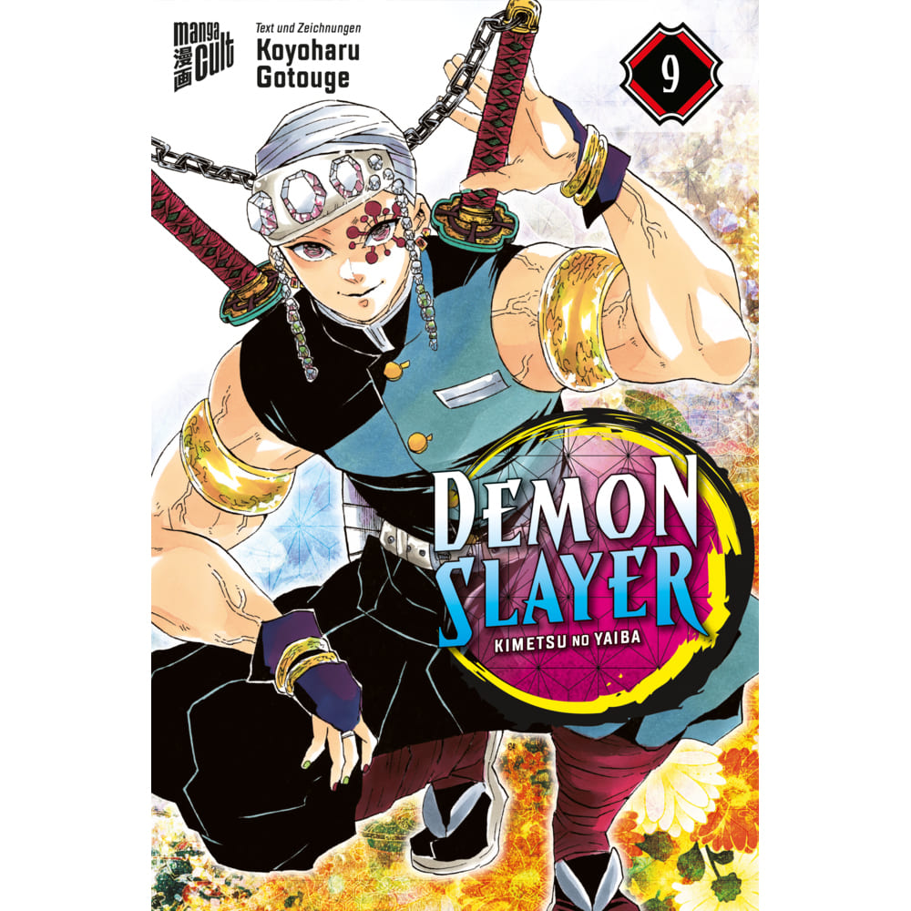God of Cards: Demon Slayer Manga Kimetsu no Yaiba 9 Deutsch Produktbild