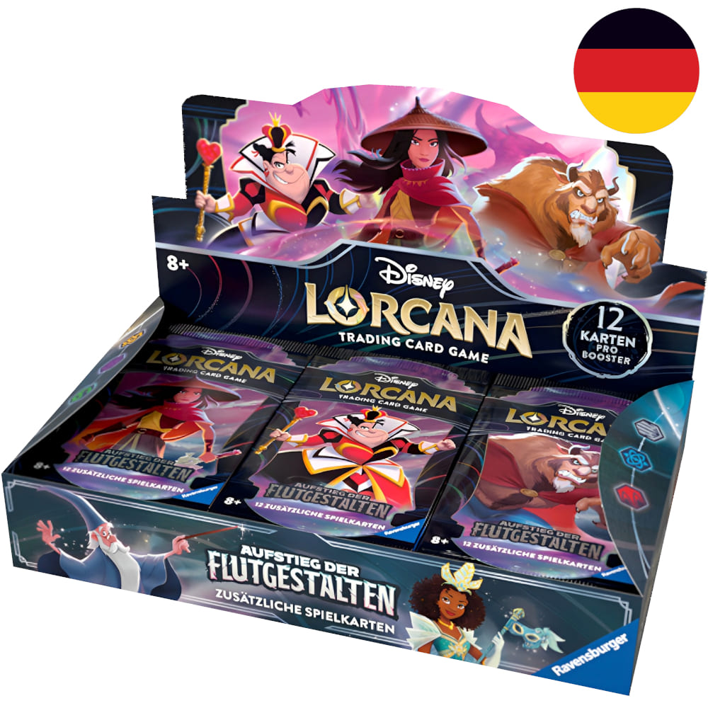 God of Cards: Disney Lorcana Aufstieg der Flutgestalten Display Produktbild