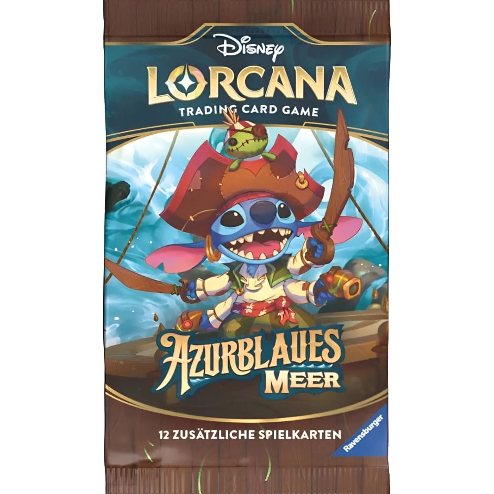 God of Cards: Disney Lorcana Azurblaues Meer Booster Produktbild