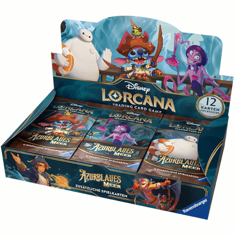 God of Cards: Disney Lorcana Azurblaues Meer Display Produktbild