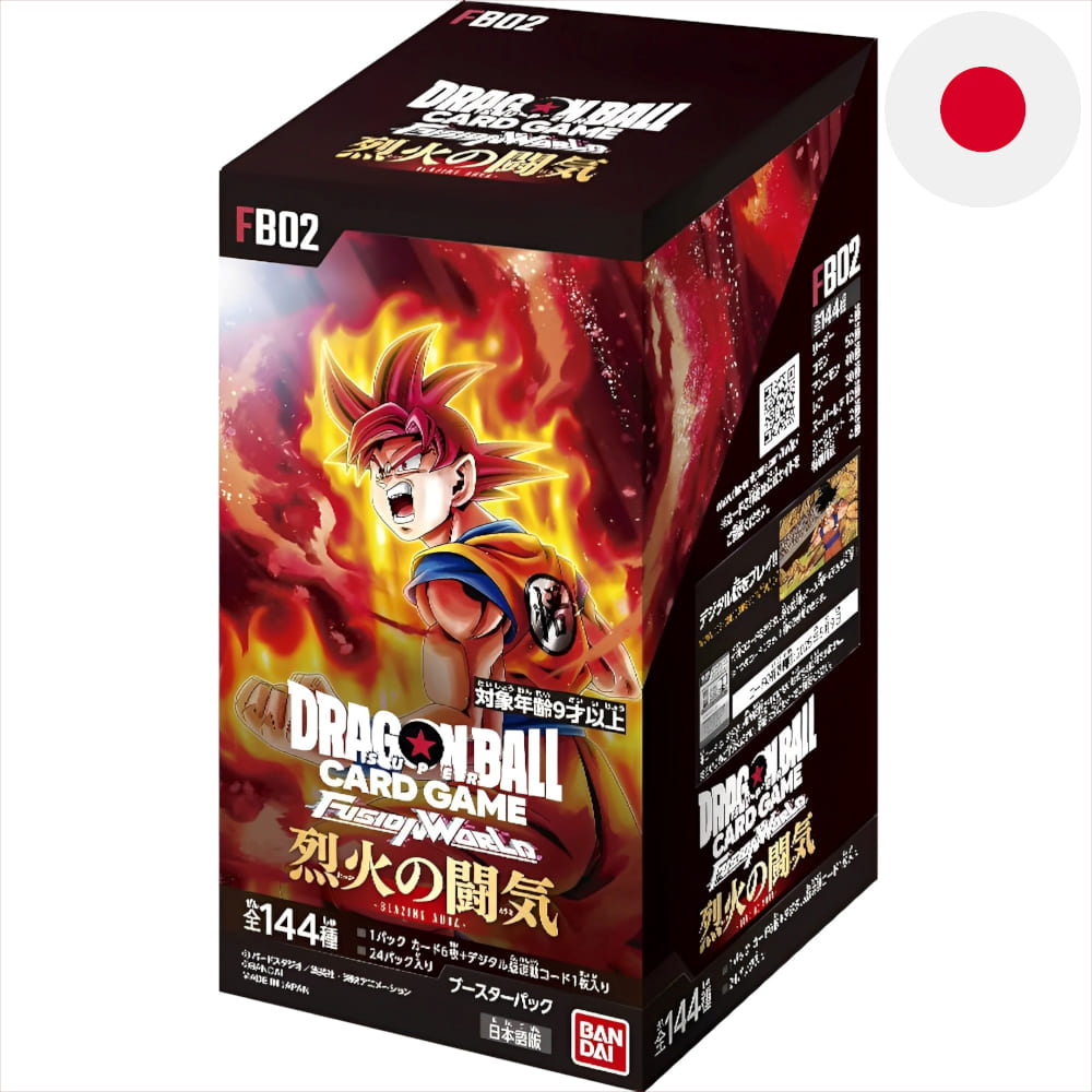 God of Cards: Dragon Ball Super Fusion World Blazing Aura Display Japanisch Produktbild