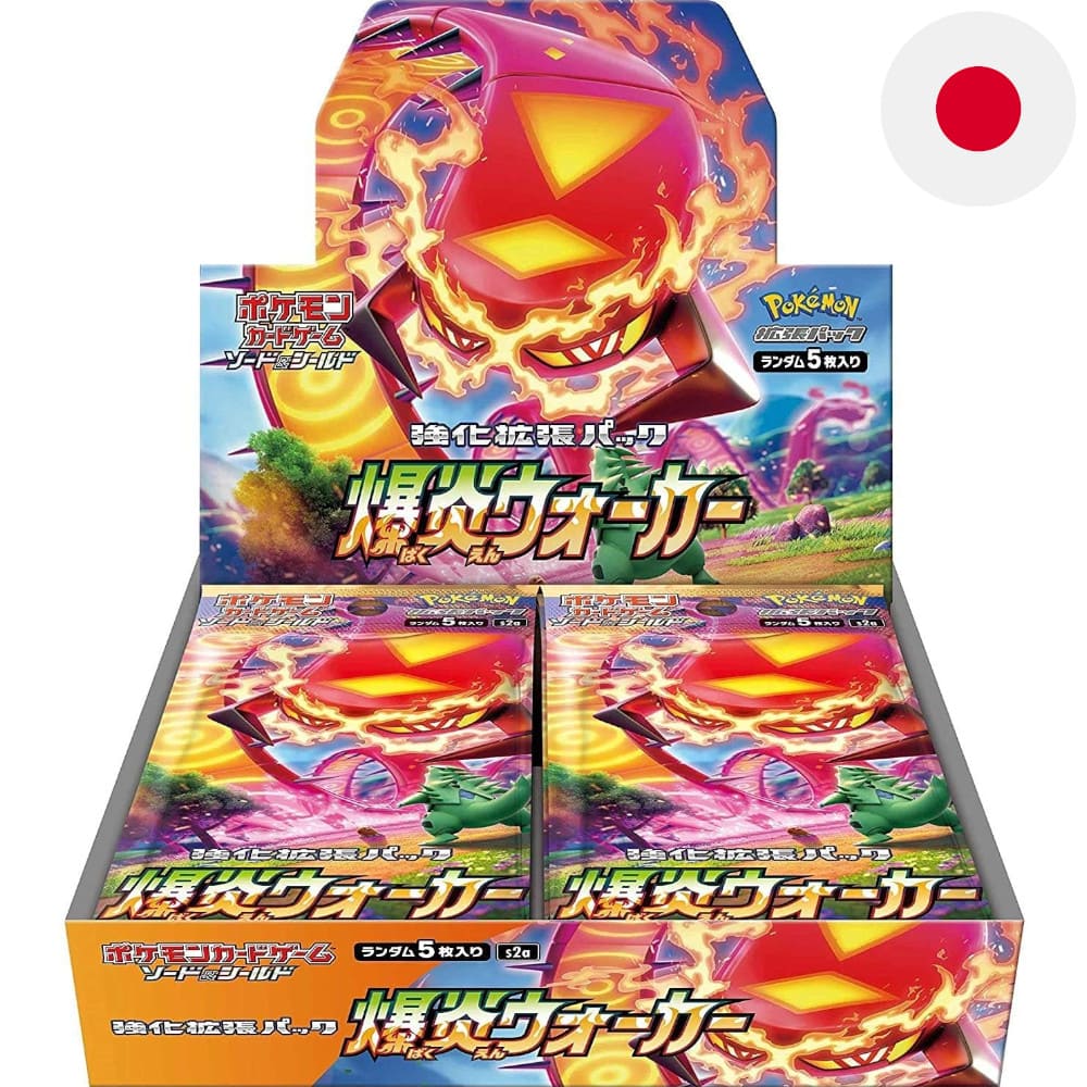 God of Cards: Pokemon Explosive Flame Walker Display Japanisch Produktbild