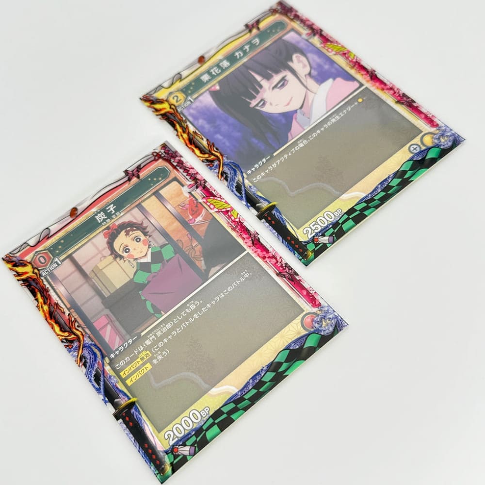 God of Cards: GuardUp Border Sleeves Tanjiro & Kanao 3 Produktbild