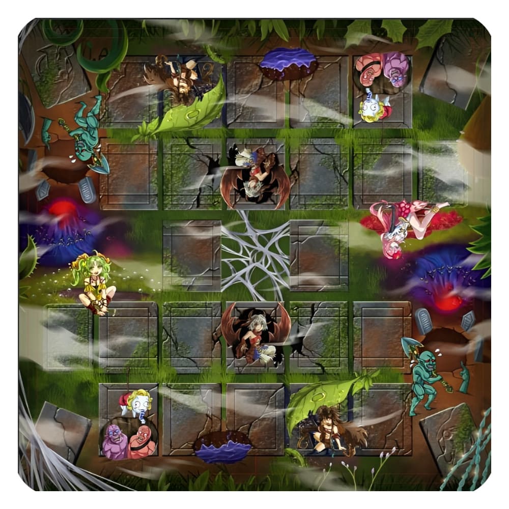 God of Cards: Imperium Duelist Play Mat 2-Player Forest Nightmare Produktbild