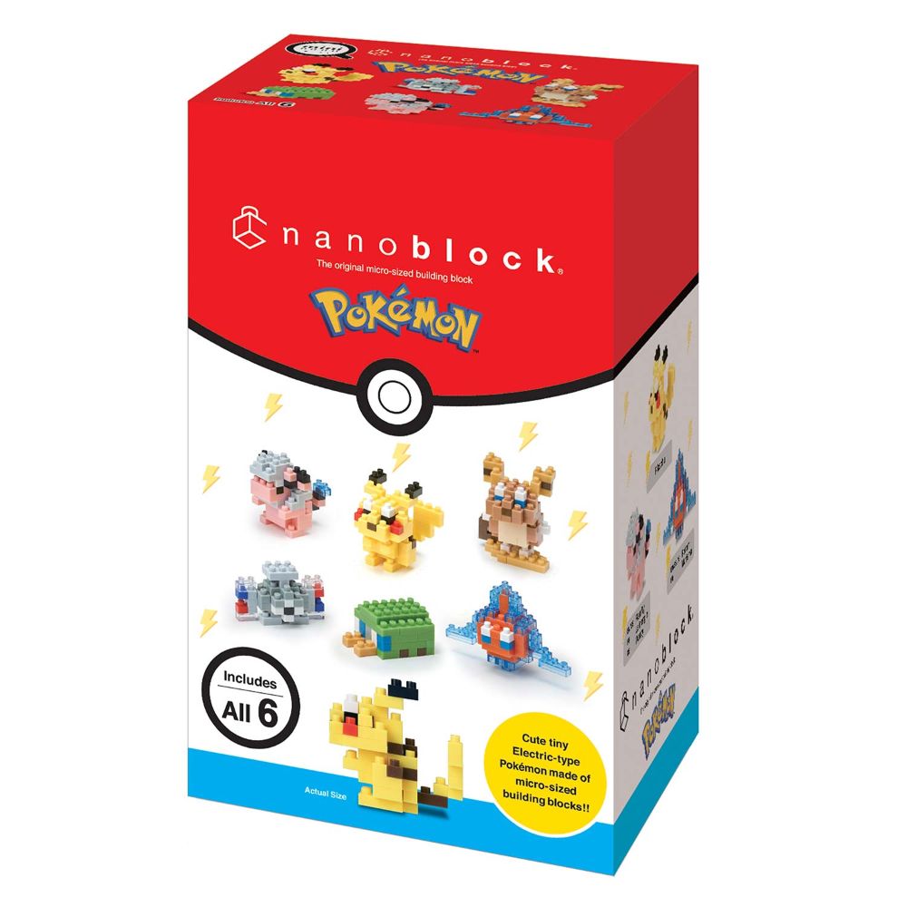 God of Cards: Nanoblock Pokemon Elektrik Pokemon Box Produktbild 9