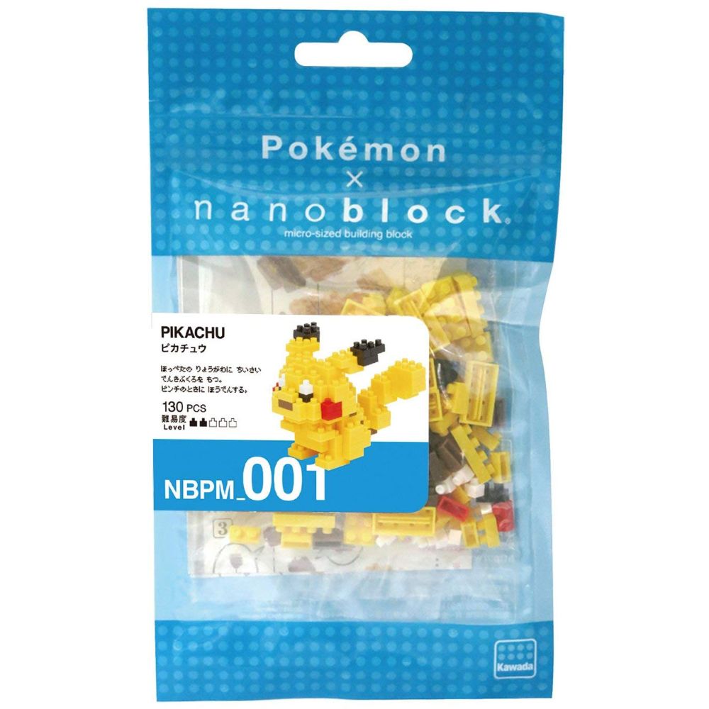 God of Cards: Nanoblock Pokemon Pikachu Produktbild 2