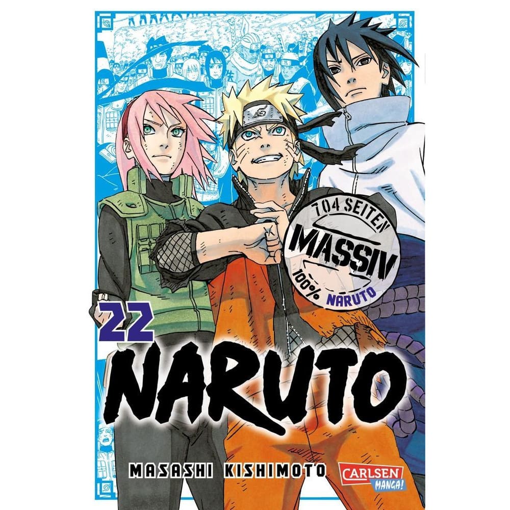 God of Cards: Naruto Manga Massiv 22 Deutsch Produktbild