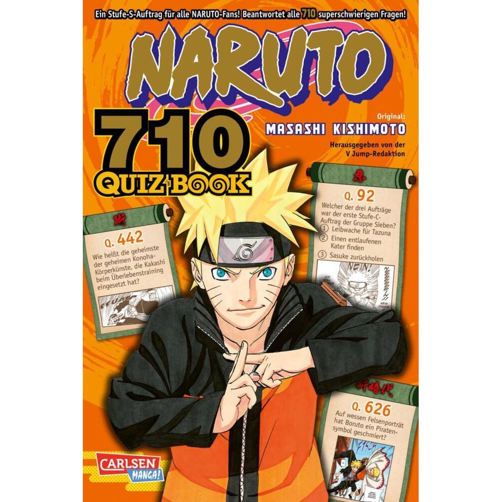 God of Cards: Naruto Quizbuch 710 Deutsch Produktbild
