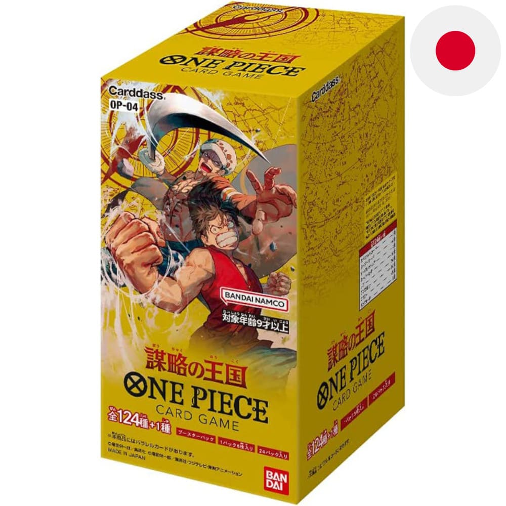 God of Cards: One Piece Kingdoms of Intrigue Display OP-04 Japanisch Produktbild
