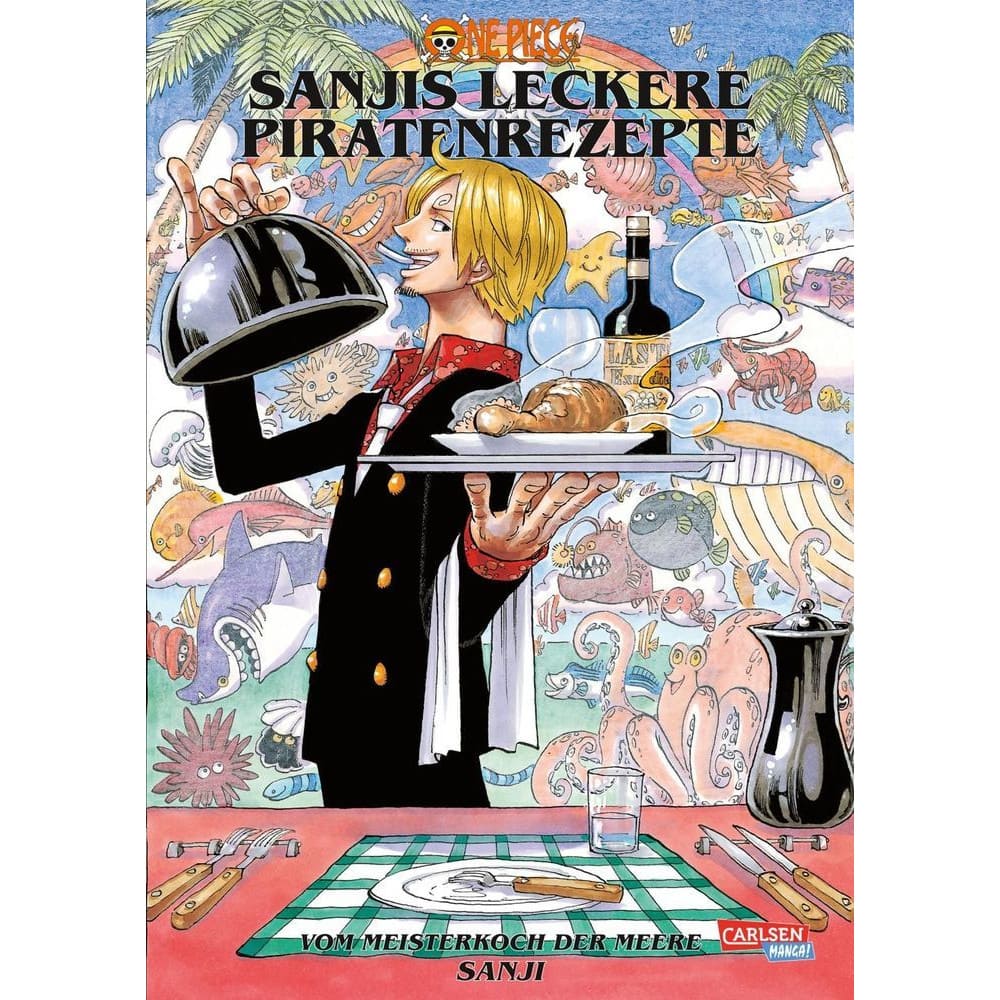 God of Cards: One Piece Kochbuch Sanjis leckere Piratenrezepte Deutsch 1 Produktbild