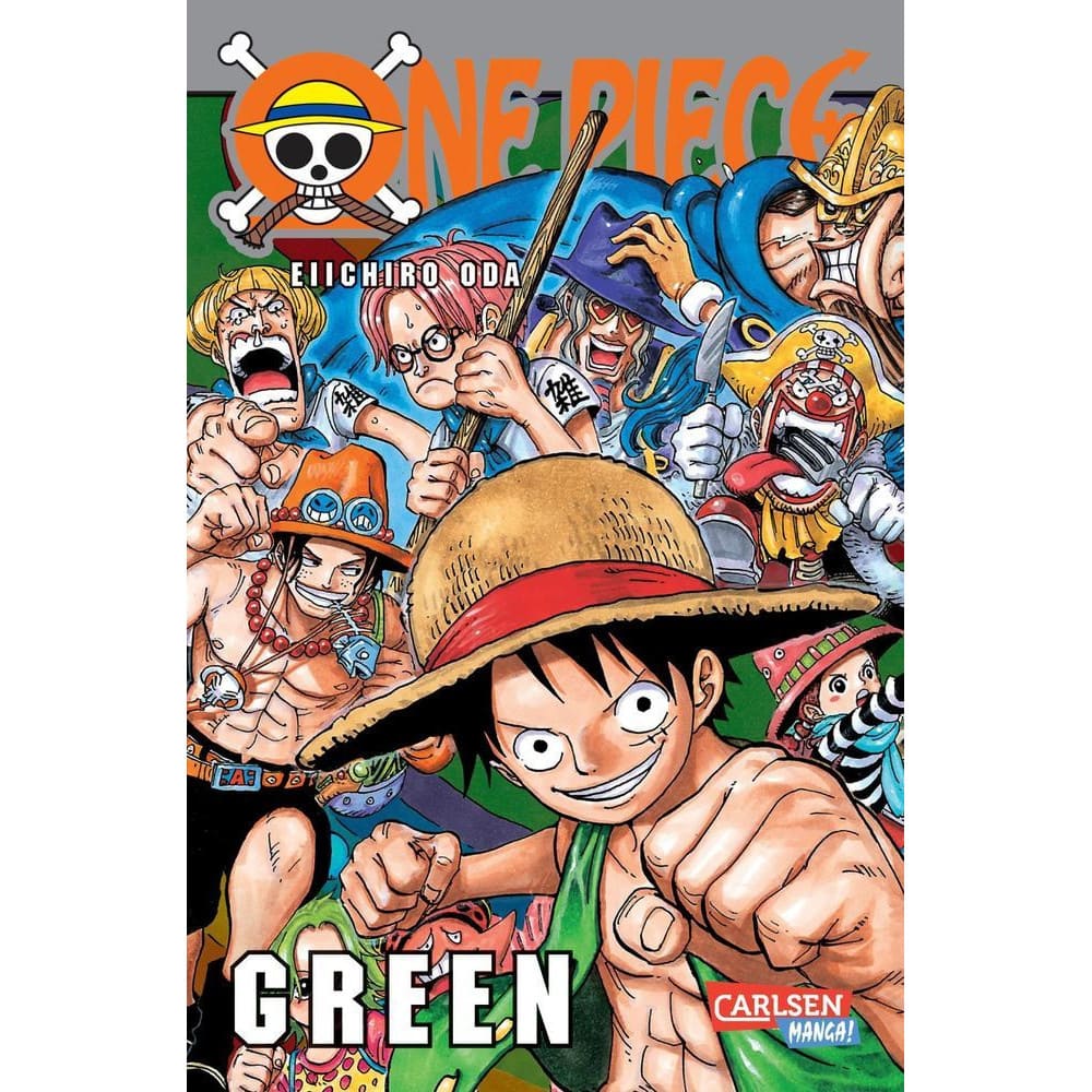 God of Cards: One Piece Manga Green Deutsch Produktbild
