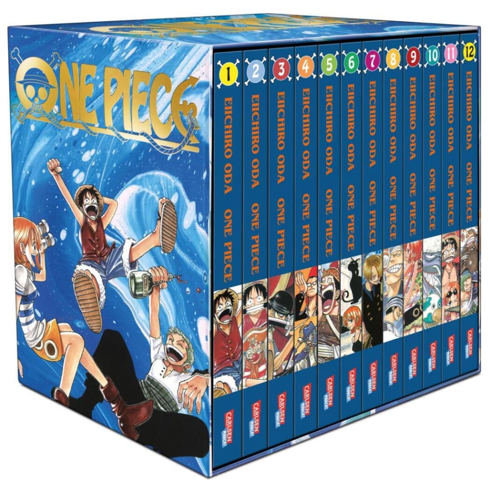 God of Cards: One Piece Manga Sammelschuber 1 East Blue (inklusive Band 1-12) Deutsch Produktbild