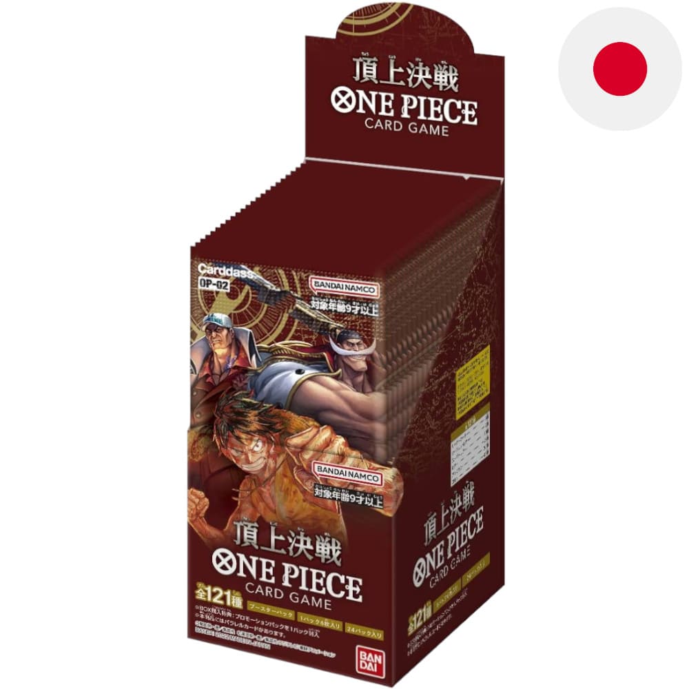 God of Cards: One Piece Paramount War Display OP-02 Japanisch Produktbild