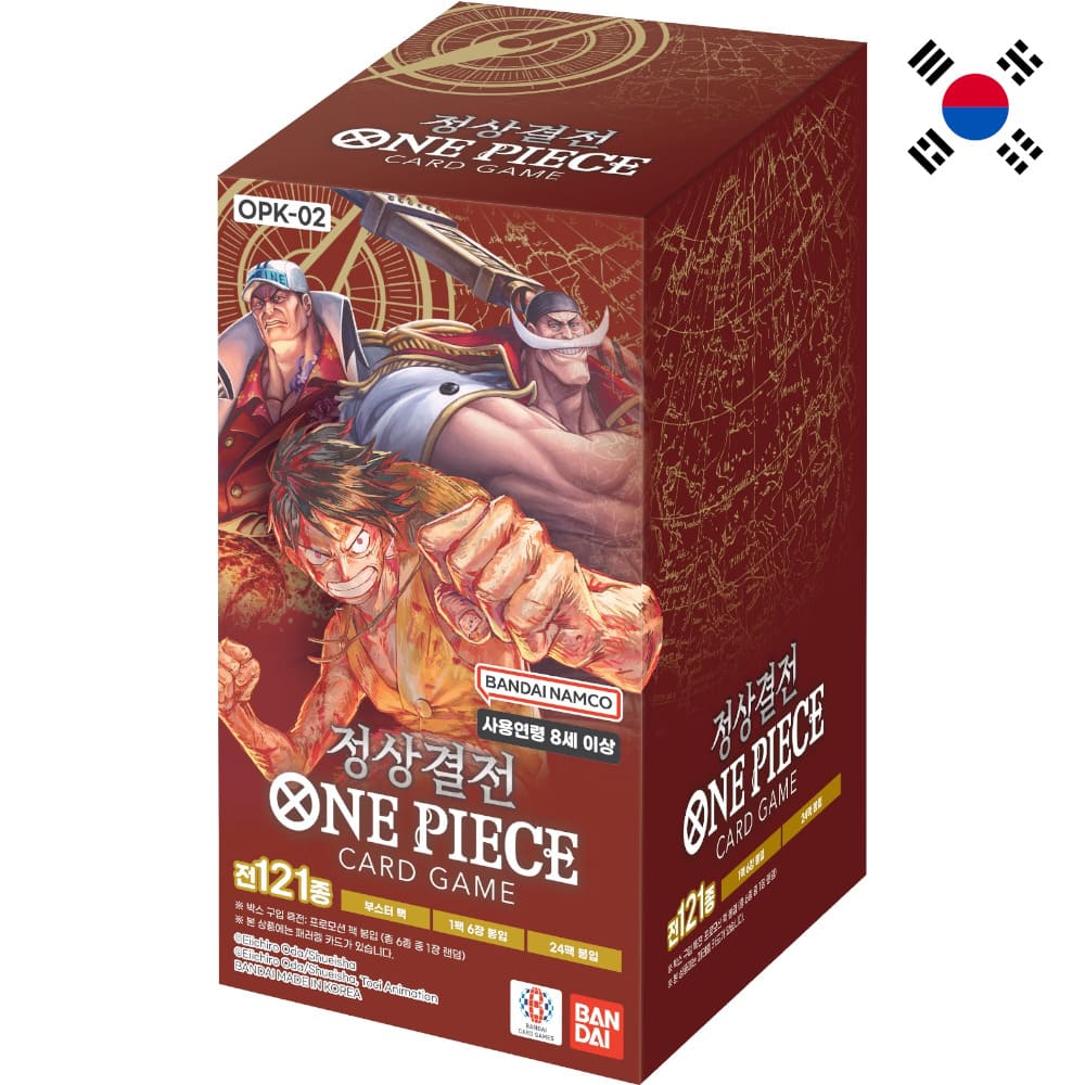 God of Cards: One Piece Paramount War Display OP-02 Koreanisch Produktbild