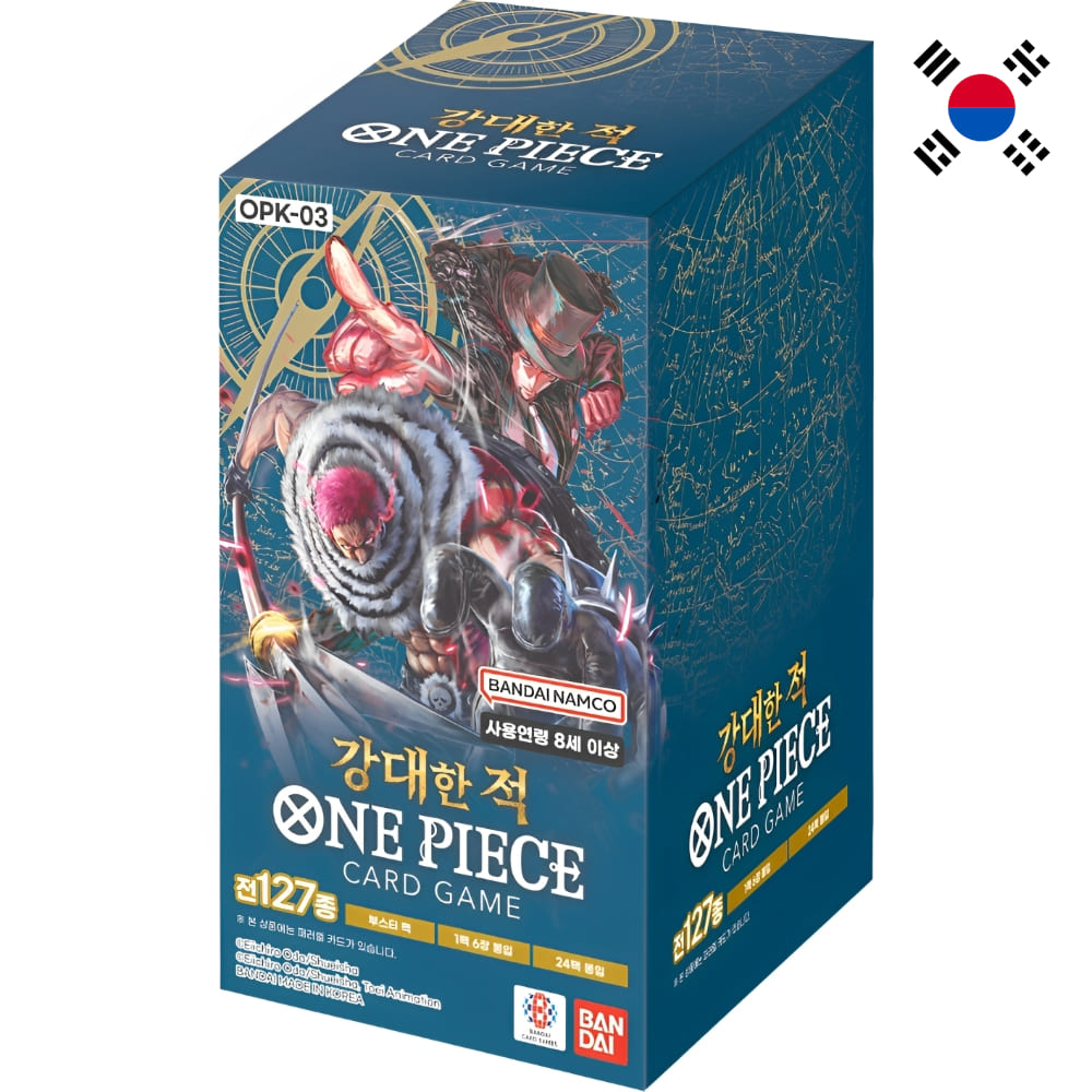 God of Cards: One Piece Pillars of Strength Display OP-03 Koreanisch Produktbild