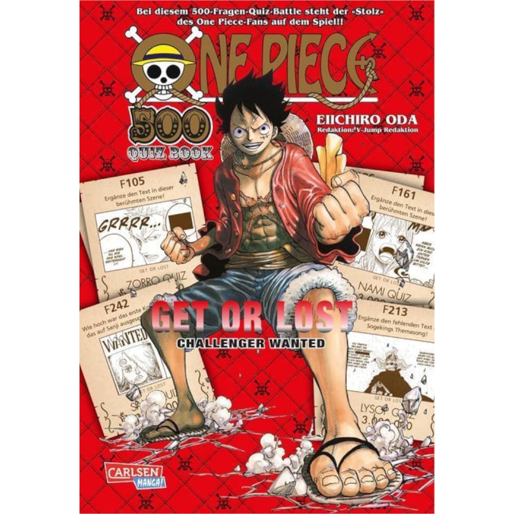 God of Cards: One Piece Quizbuch 1 Deutsch Produktbild