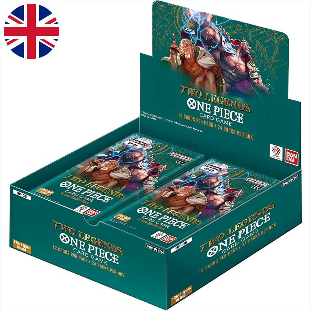 God of Cards: One Piece Two Legends Display OP08 Englisch Produktbild