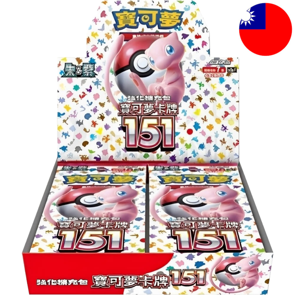 God of Cards: Pokemon 151 Display T-Chinesisch Produktbild