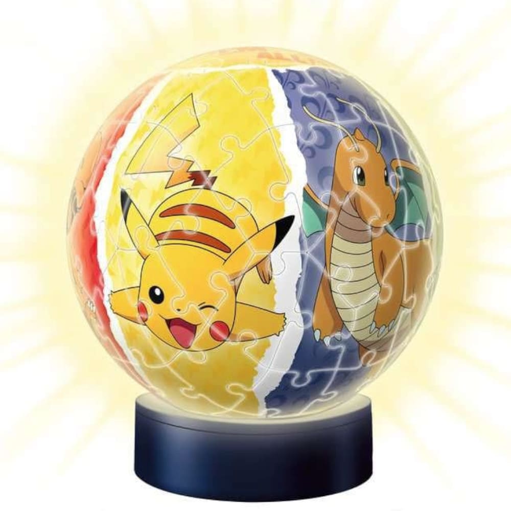 God of Cards: Pokemon 3D Puzzle Nachtlicht Puzzle Ball 72 Teile 1 Produktbild