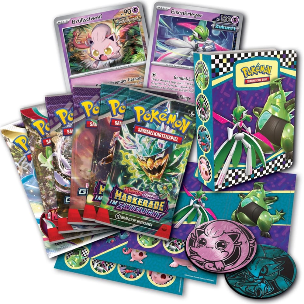 God of Cards: Pokemon Back to School Sammelkoffer 2024 Inhalt Produktbild