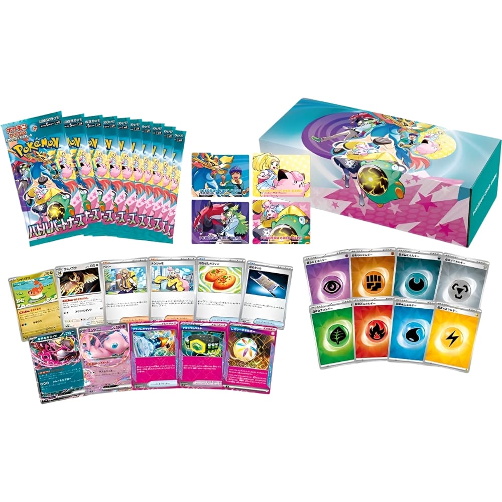 God of Cards: Pokemon Battle Partners Deck Build Box Japanisch Inhalt