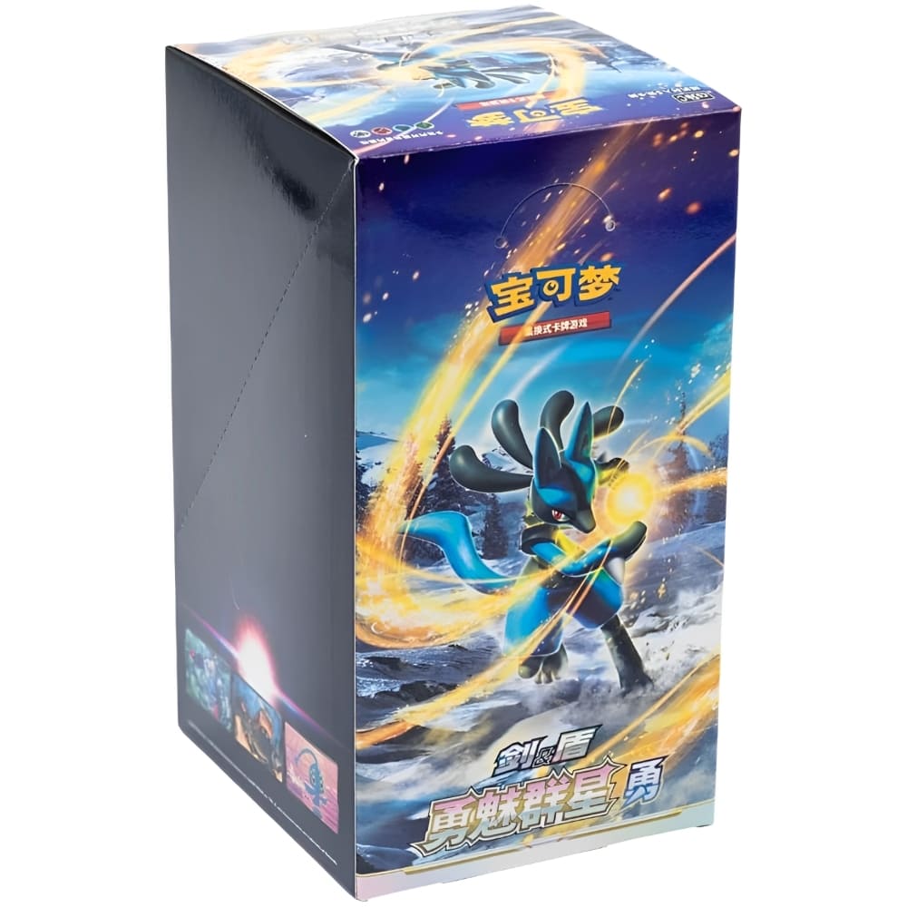 God of Cards: Pokemon Brave Stars - Lucario Display S-Chinesisch Produktbild