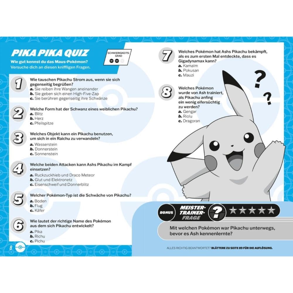 God of Cards: Pokemon Buch Das ultimative Quizbuch Deutsch 5 Produktbild
