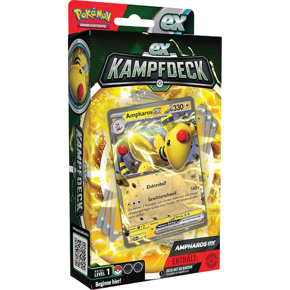 God of Cards: Pokemon EX Kampfdeck Ampharos EX Produktbild
