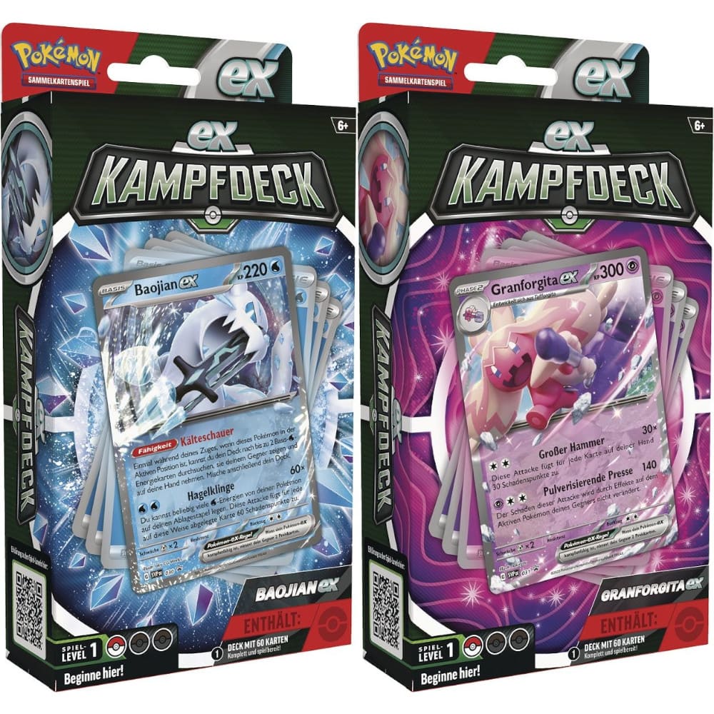 God of Cards: Pokemon EX Kampfdeck Baojian EX  Granforgita EX Produktbild