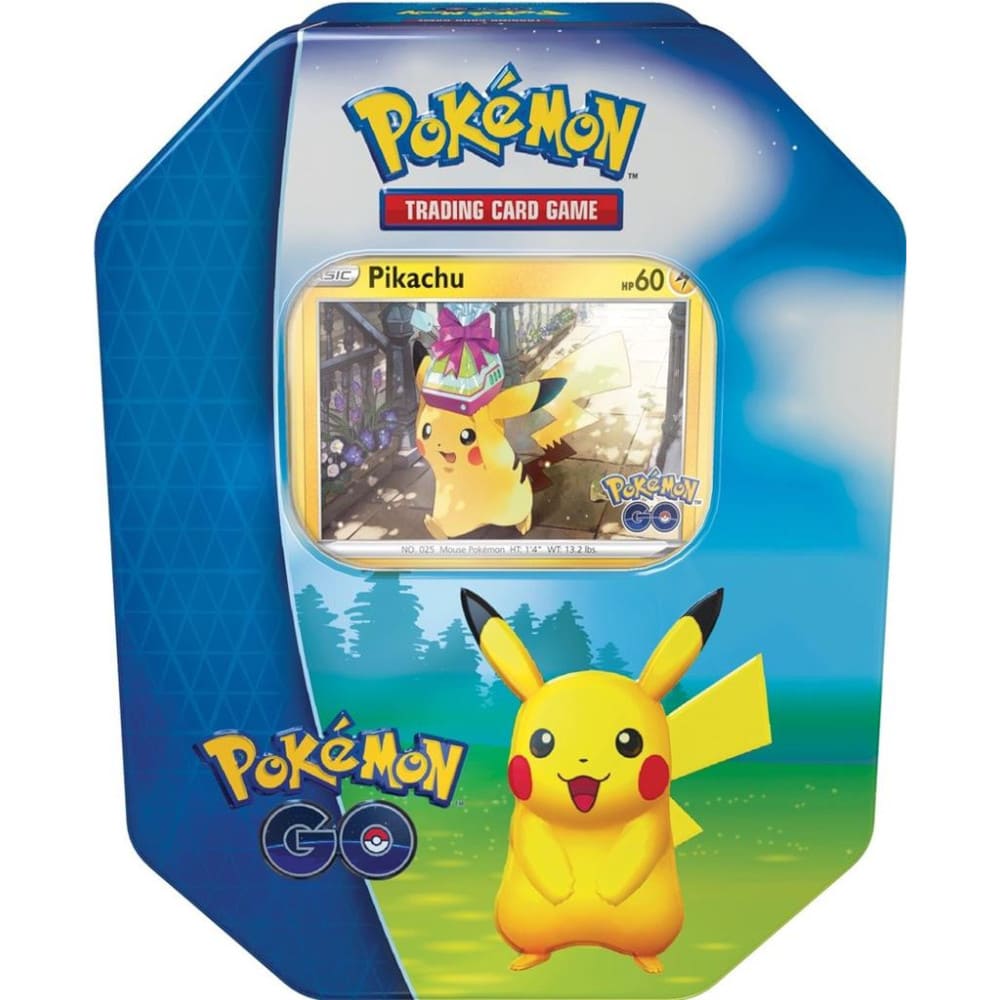 God of Cards: Pokemon GO Tin Box Pikachu Deutsch Produktbild